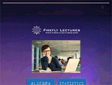 Tablet Screenshot of fireflylectures.com